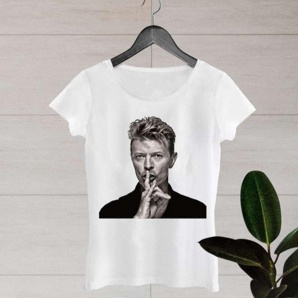 David Bowie Singer Graphics Tshirt Retro 90S Graphics Unisex Tshirt